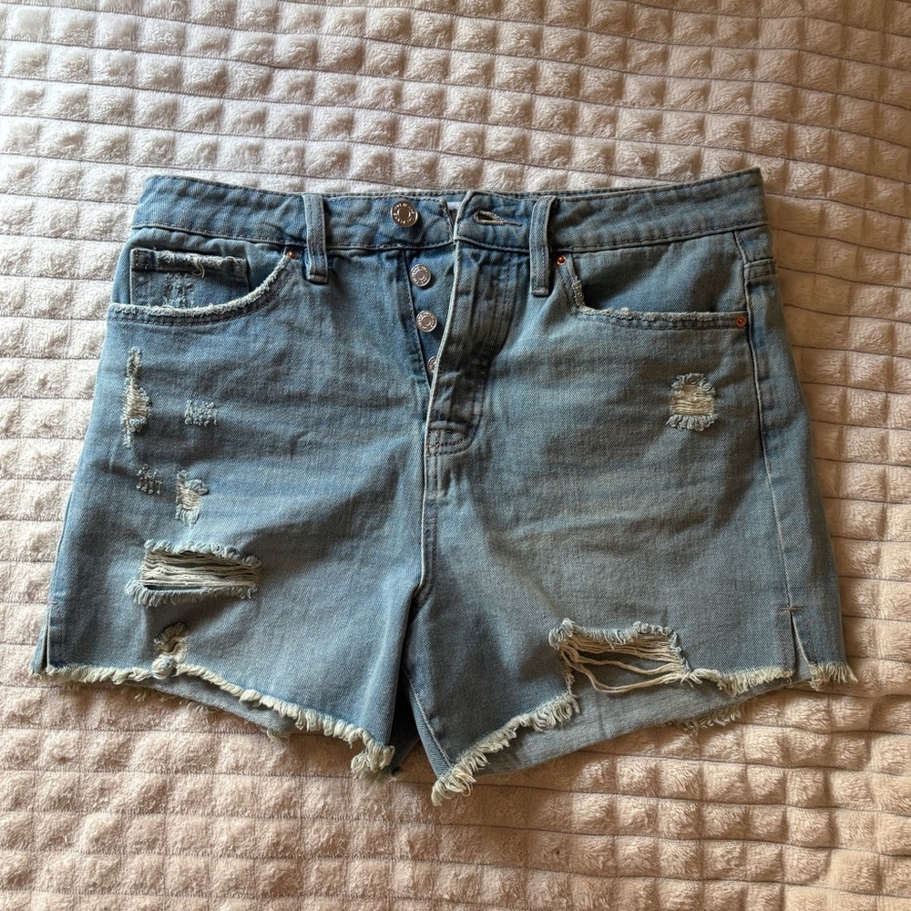 YMI Light Blue Denim Shorts